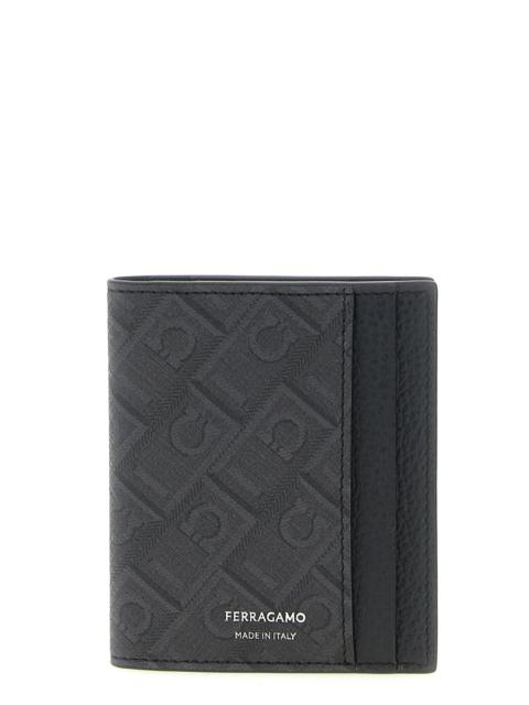 FERRAGAMO Ferragamo Men 'Ferragamo Monogram' Card Holder