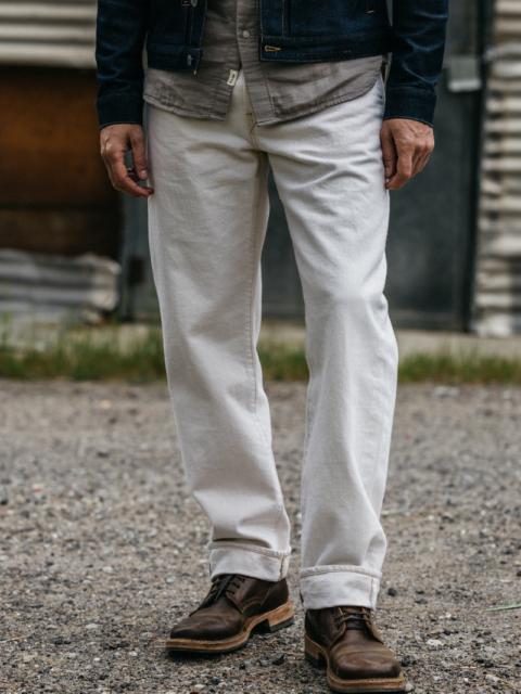 HIROSHI KATO The Barrel Classic Straight Natural Slub - Ecru 14oz Selvedge