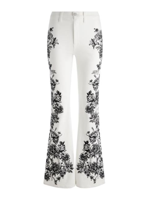 Alice + Olivia SB EMBROIDERED JEAN