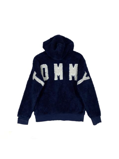 Other Designers Tommy Hilfiger Back Hit Big Logo Hodie Fleece Sweater