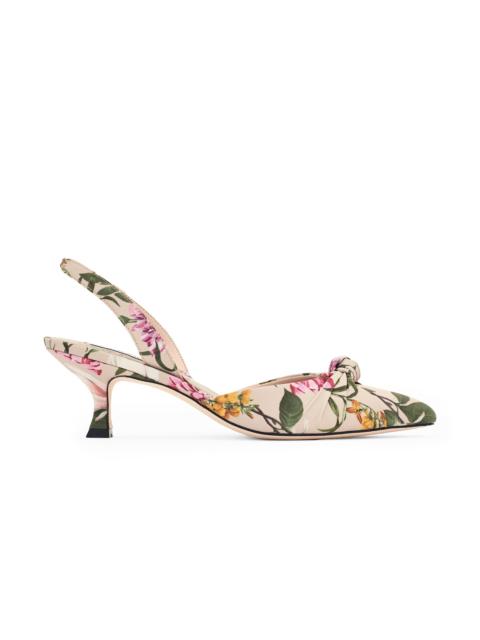 SACHIN & BABI NOLITA KITTEN HEEL - FRENCH BRISTRE BLOSSOMS