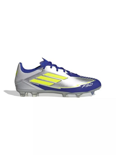 adidas F50 League Messi FG/MG "Silver Metallic" Men's Soccer Cleat