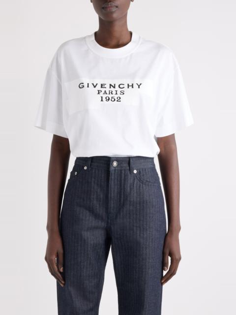 Givenchy Givenchy Boxy Logo Graphic T-Shirt in White at Nordstrom
