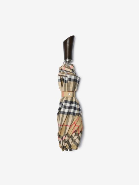 Burberry Check Folding Umbrella