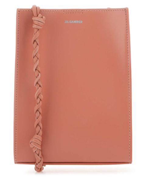 Jil Sander Jil Sander Women Pink Leather Small Tangle Shoulder Bag