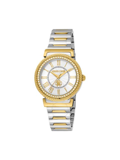Roberto Cavalli Roberto Cavalli Glam Silver-tone Dial Ladies Watch RC5L039M1085