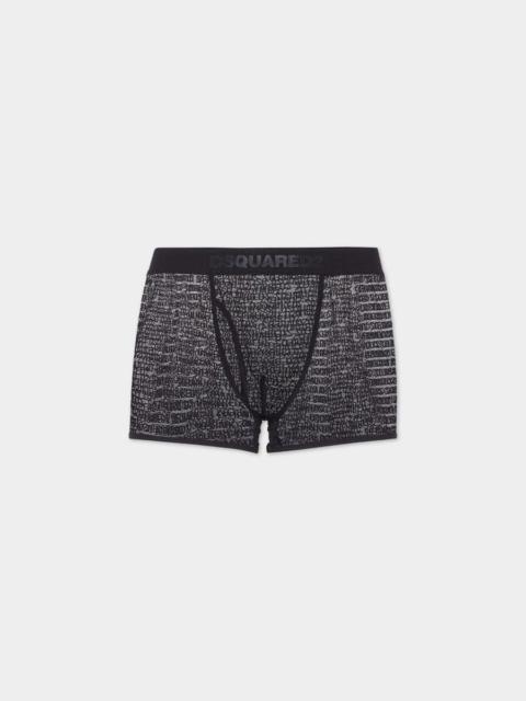 DSQUARED2 ALLOVER LOGO TRUNK