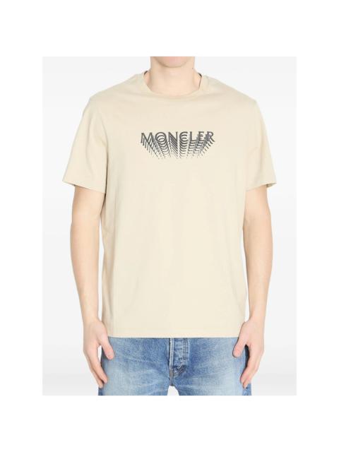Moncler Moncler Neutrals T-Shirts & Vests - T-Shirts Men