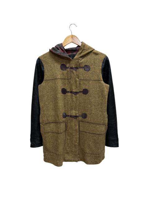 Hysteric Glamour Vintage Y2K Hysteric Glamour Pvc Sleeve Hoodie Sweater