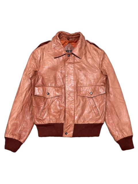 Other Designers Japanese Brand - Vintage Leather Jacket