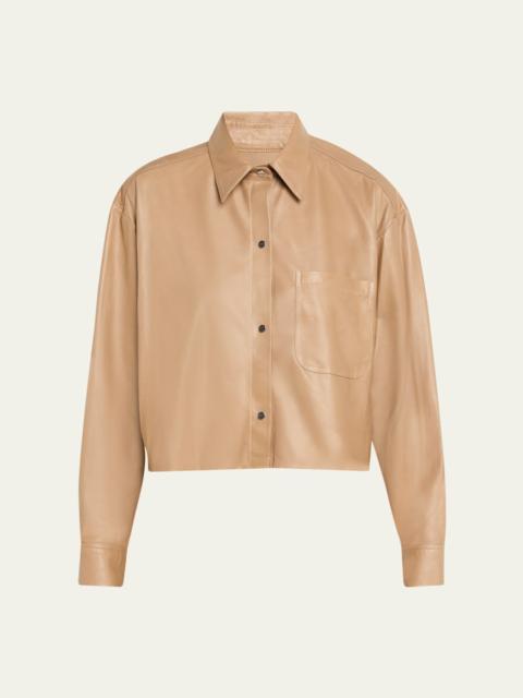 TWP Little Big Joe Shirt in Leather