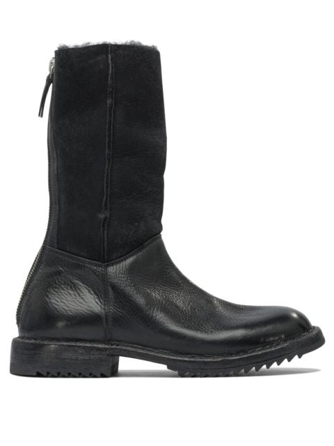 Other Designers Moma "rick" Zippered Ankle Boots