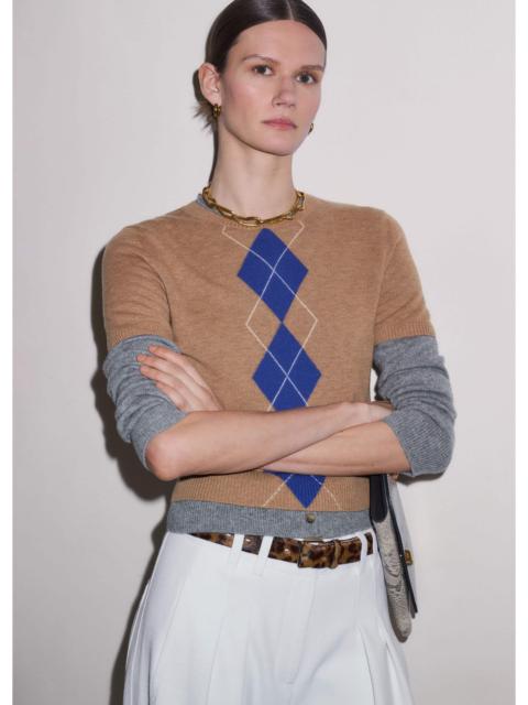 ME+EM Argyle Slim Tee