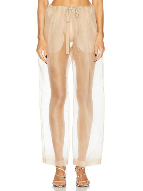 KHAITE Trenton Organza Pant