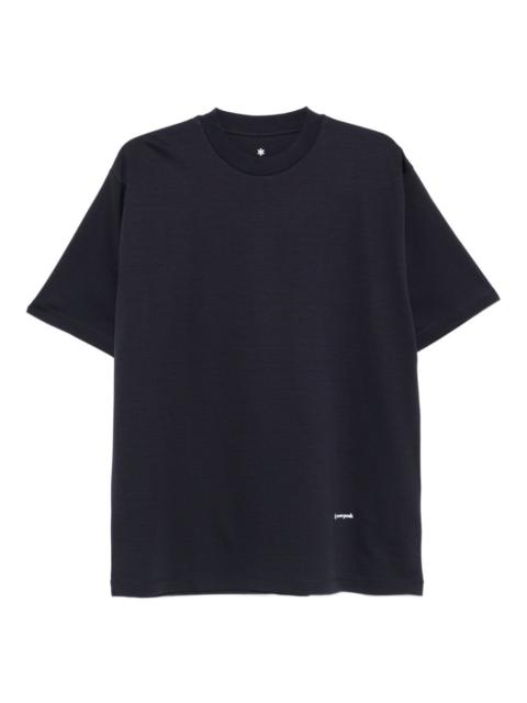 snow peak crew-neck short-sleeve t-shirt