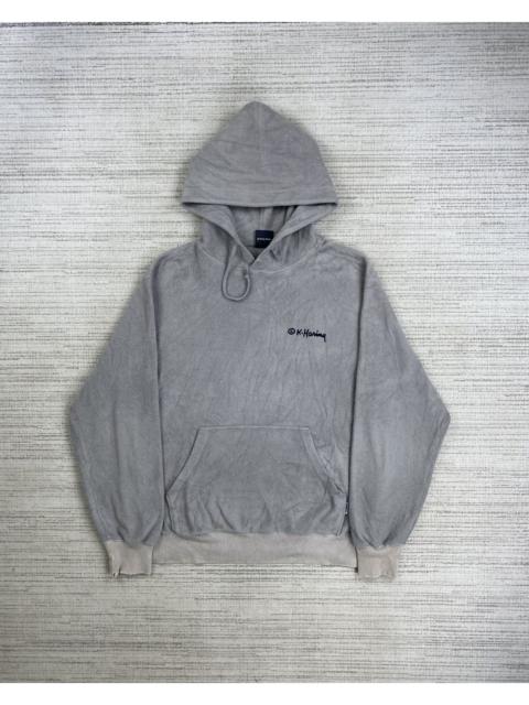 Other Designers Japanese Brand × Keith Haring × Uniqlo - Vintage Keith Haring X Uniqlo Longsleeve Sweatshirt Hoodie