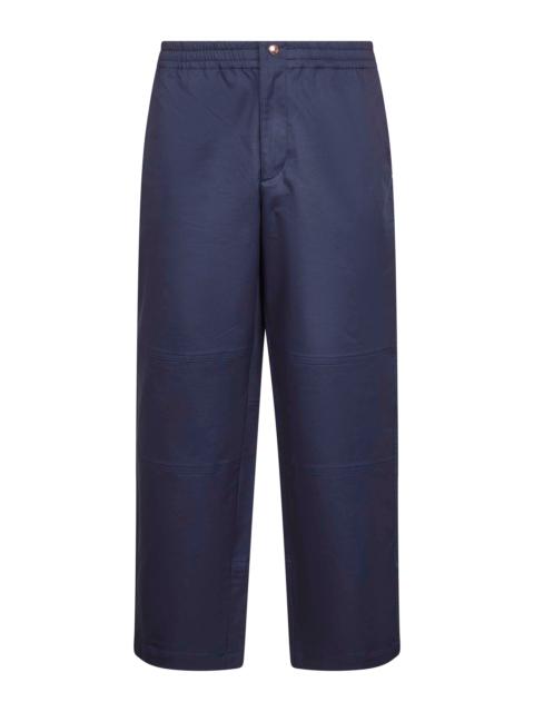 Moncler Blue Moncler x Gilga Farm trousers