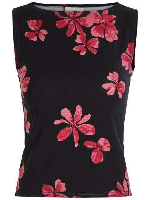 Reformation Reformation Dusk Floral-print Jersey Tank