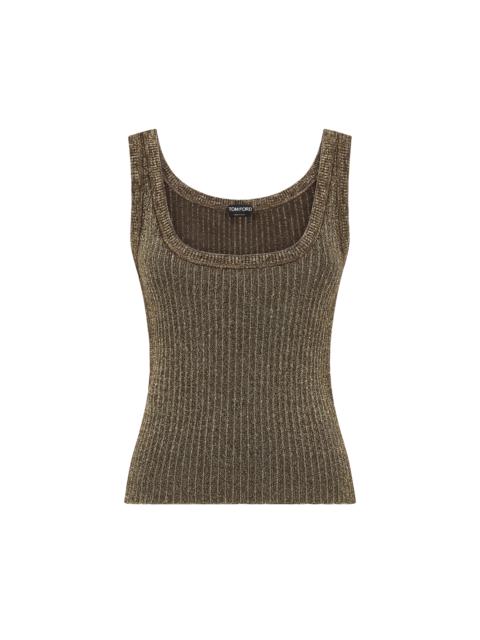 TOM FORD VEST WITH TOM FORD METAL PLAQUE