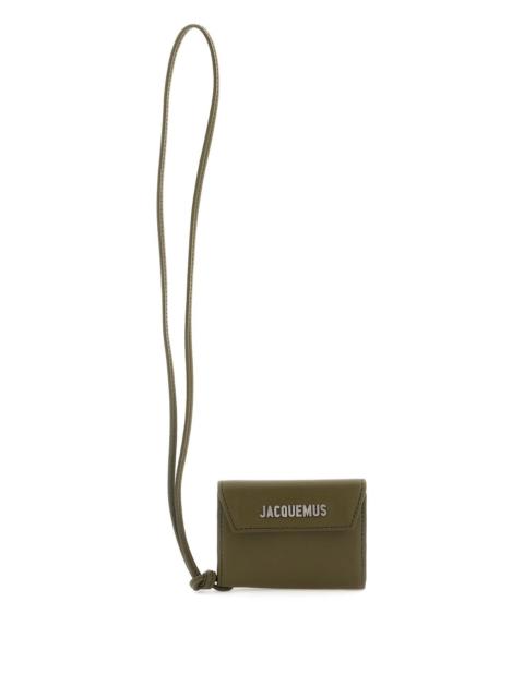 Men's 'le Port Azur' Card Holder With Strap by Jacquemus