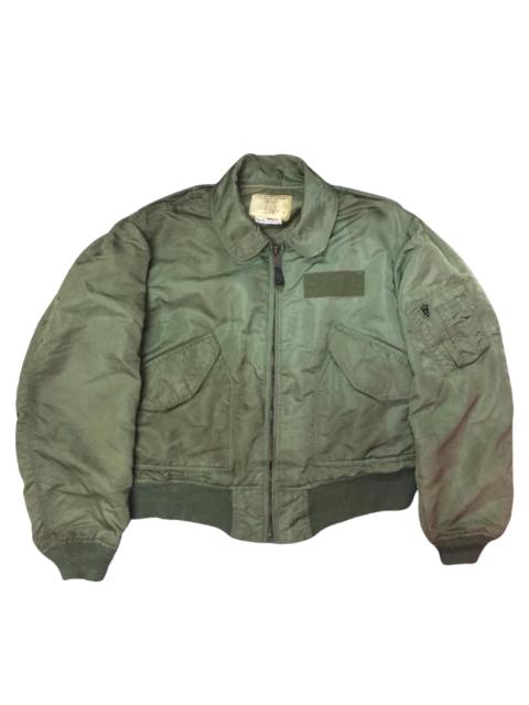 Other Designers Vintage - VERY RARE VINTAGE AVIREX CWU 55P CIVILIAN FLIGHT BOMBER 80s