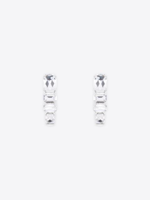 AREA CRYSTAL WRAP EARRINGS