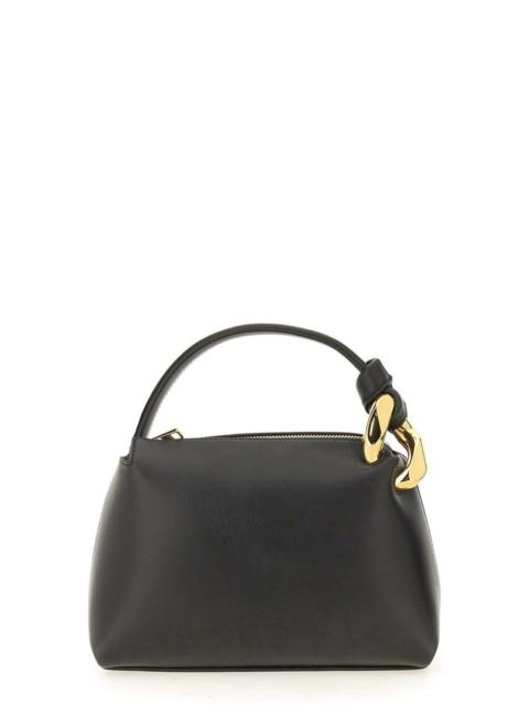 BORSA IN PELLE CON LOGO