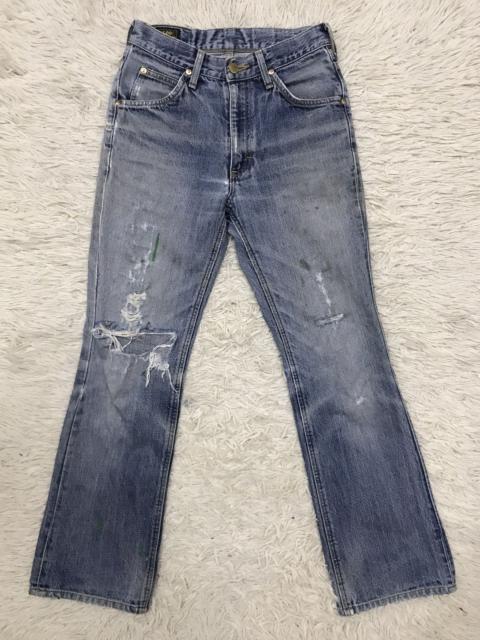 Other Designers Vintage 90s Lee Rider Distressed Flare Denim Jeans