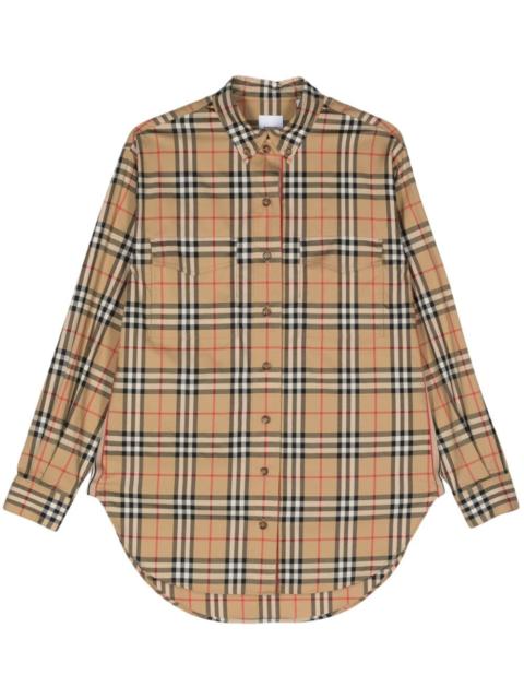 Burberry Burberry Shirts Beige