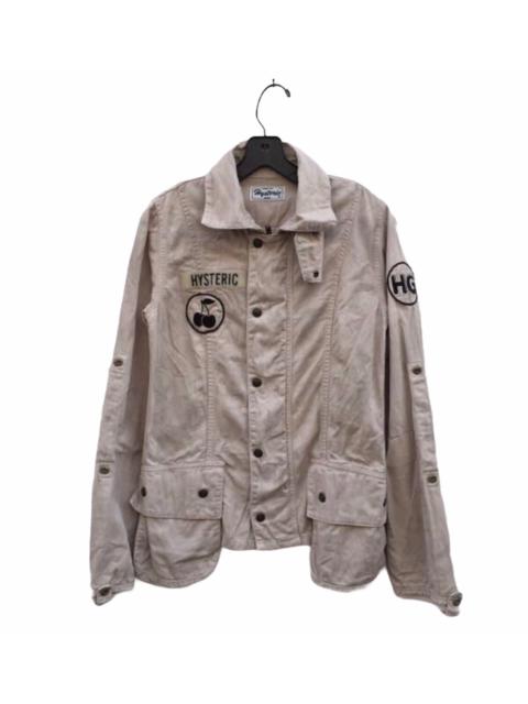 Hysteric Glamour 1990s Hysteric Glamour Cherry Patch cargo pocket Jacket