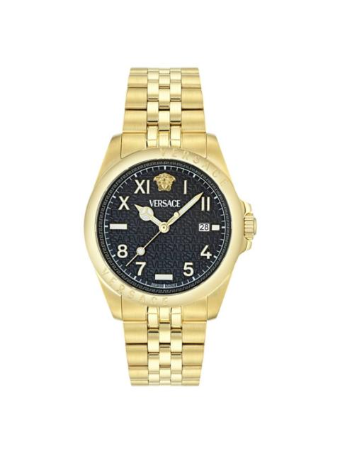 VERSACE Versace Anteo Quartz Black Dial Men's Watch VE9H00624