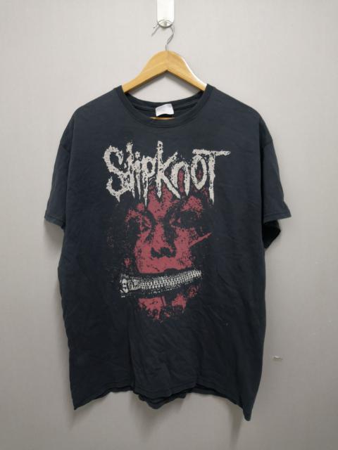 Other Designers Vintage Y2K Hanes Slipknot Faded Black T-Shirt