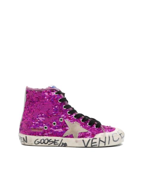 Golden Goose Francy Penstar sequinned sneakers