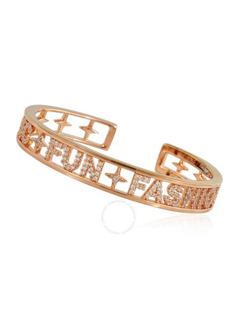 Apm Monaco - APM Monaco Chic Fun Fashion Cuff Bracelet, Brand Size S