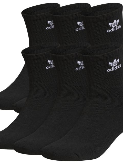adidas adidas adidas Originals Trefoil 6-Pack Quarter Socks