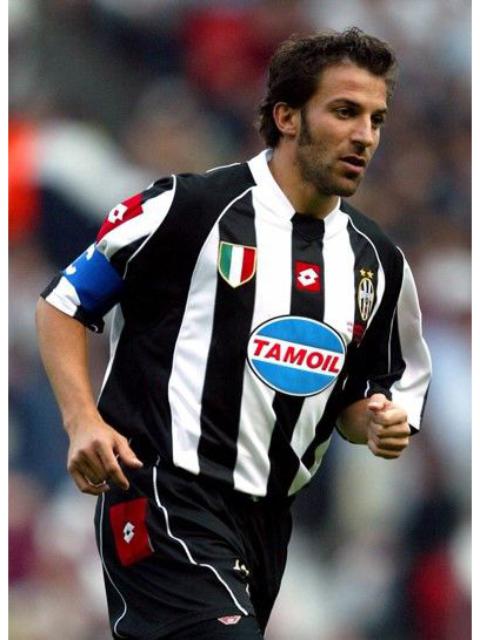 Vintage Juventus Del Piero 2002-2003 Home Jersey