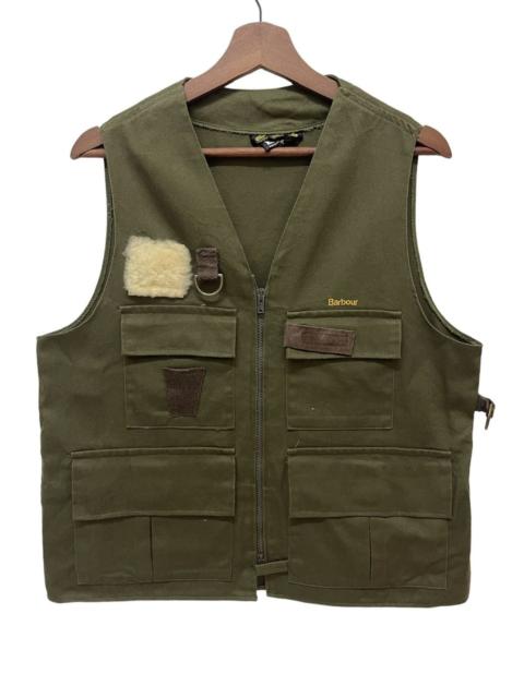 Barbour VINTAGE BARBOUR HUNTING VEST BRITISH STYLE