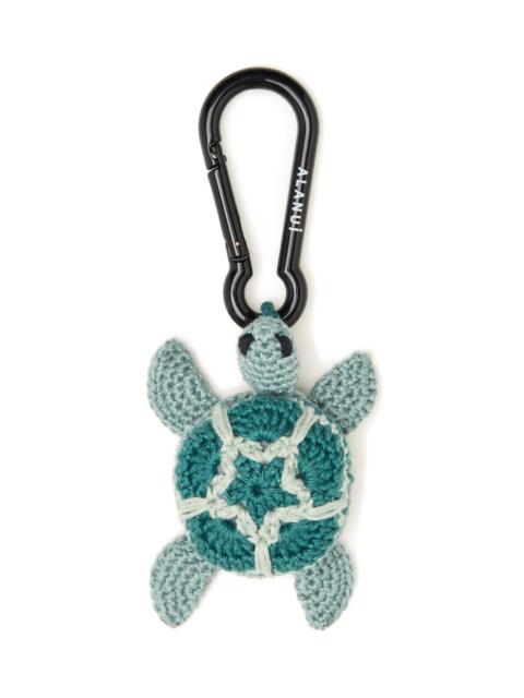 Alanui Handmade Turtle Crochet Key Holder