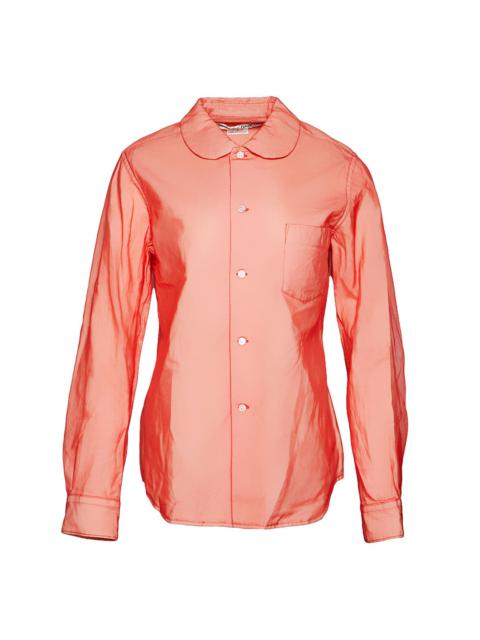 Garment Washed Collar Shirt