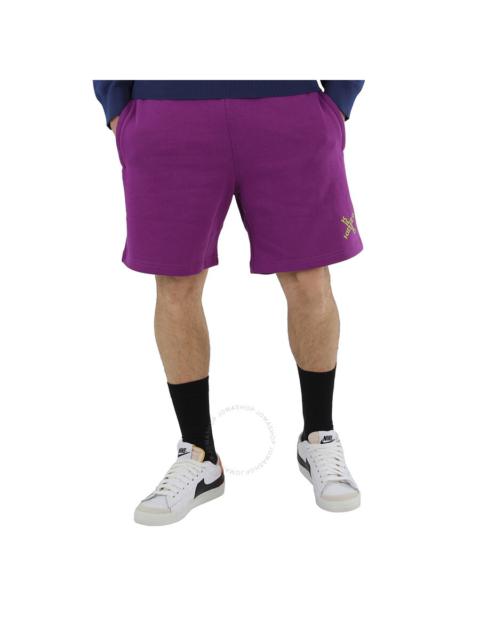 KENZO Kenzo Men's Purple Sport Little X Cotton-blend Shorts