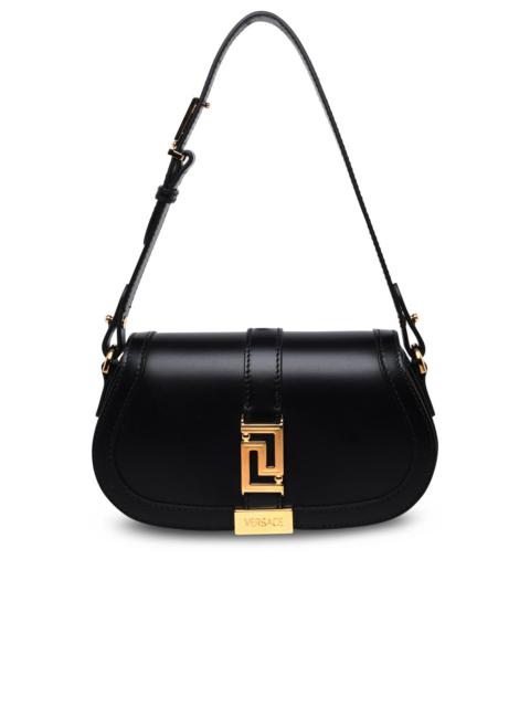 Versace Woman Greca Goddes Black Leather Bag