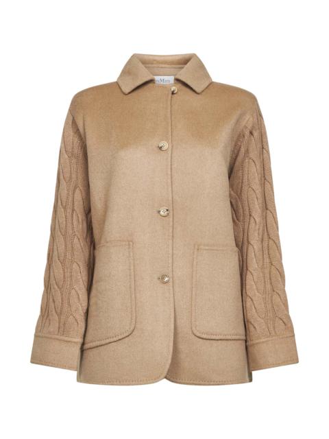 Max Mara Max Mara Women Camel Double Fabric Tacco Overshirt