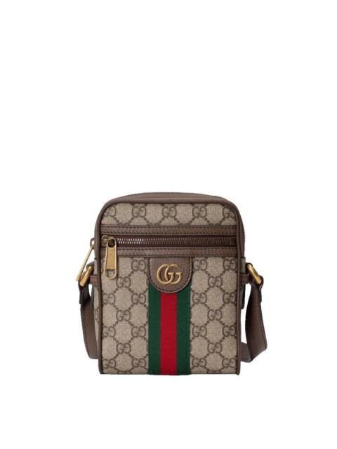 GUCCI Gucci Ophidia Crossbody Beige/Brown Canvas