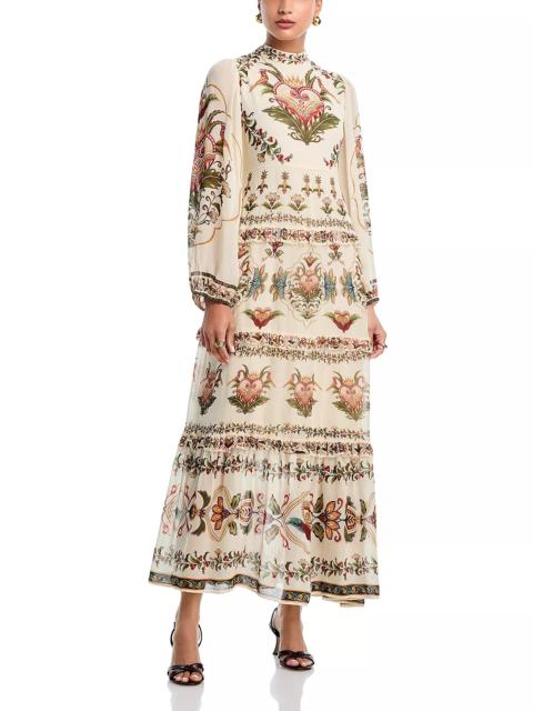 FARM RIO Majestic Hearts Maxi Dress