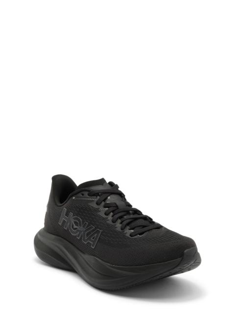 HOKA HOKA Mach 7 Running Shoe in Black /Black at Nordstrom