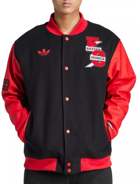 adidas adidas Adult Bayern Munich 2024 Black Originals Vintage Jacket
