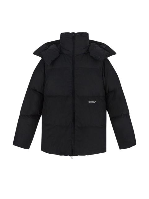 Off-White Off-White Bounce Hooded Down Puffer 'Black/White'