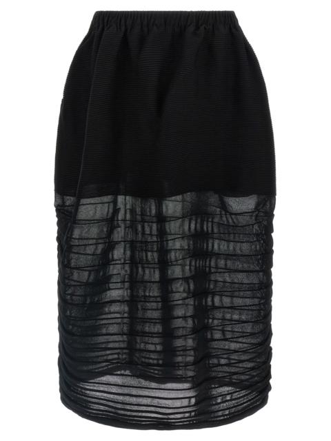 ISSEY MIYAKE Issey Miyake Women 'Moving Knit' Skirt