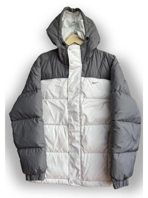 Nike Nike Puffer Down Hoodie Full Zipped And Buttons
