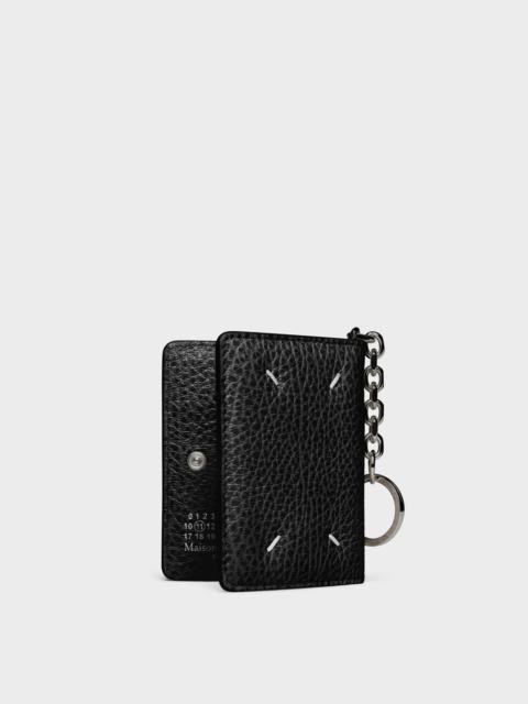 Maison Margiela Four stitches keyring cardholder